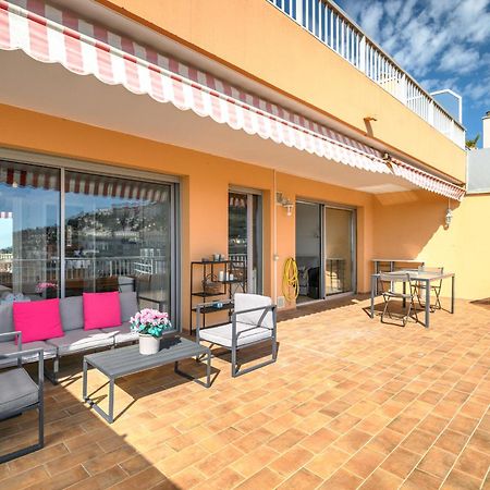 'L'Alicante Proche' Gare, Terrasse, Vue Mer مينتون المظهر الخارجي الصورة