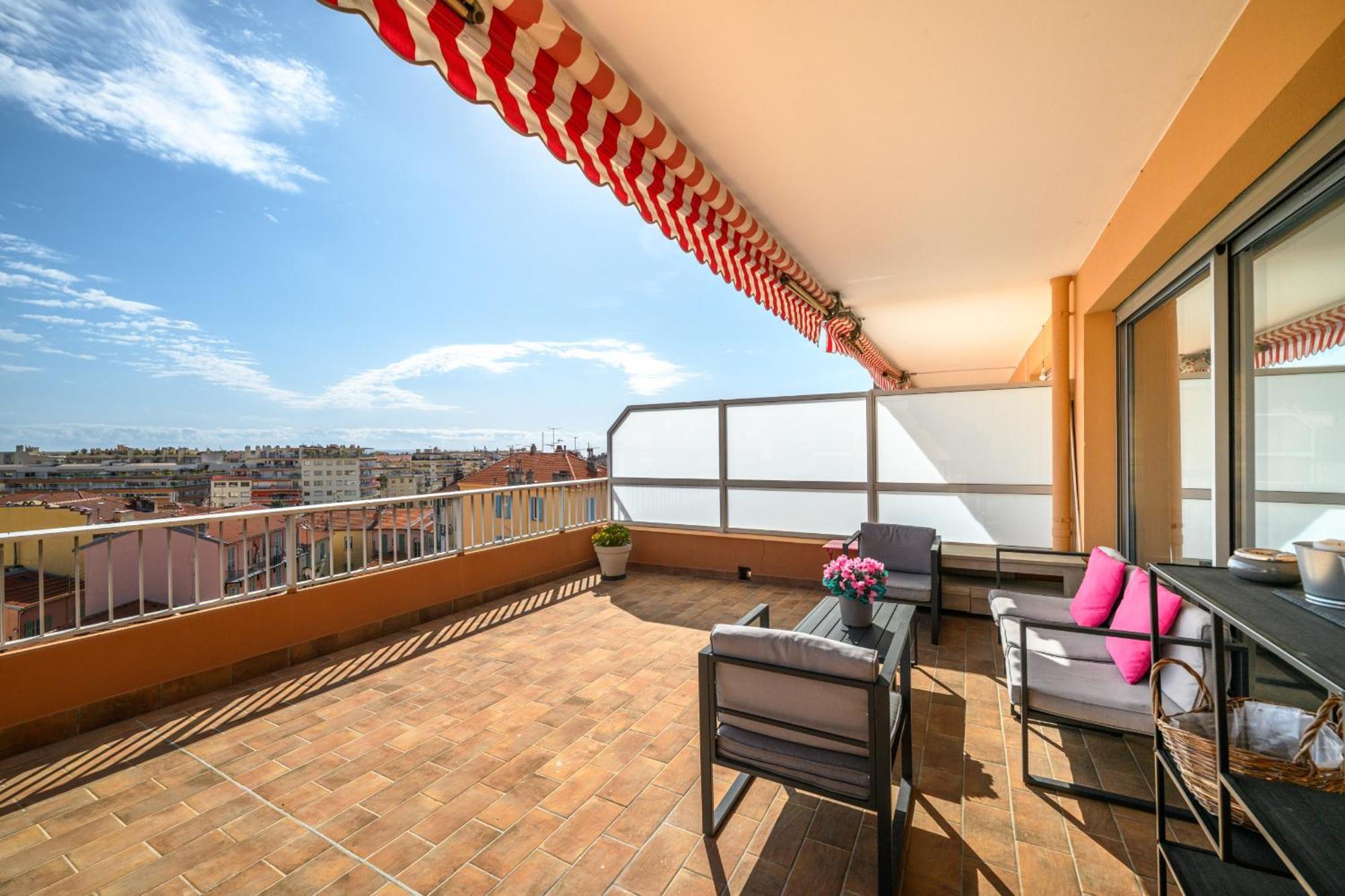'L'Alicante Proche' Gare, Terrasse, Vue Mer مينتون المظهر الخارجي الصورة